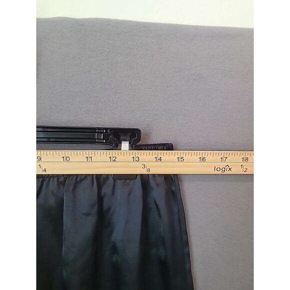 VTG Victorias Secret Elastic Pull On Waist Wide Leg Black Size Small - Picture 4 of 7